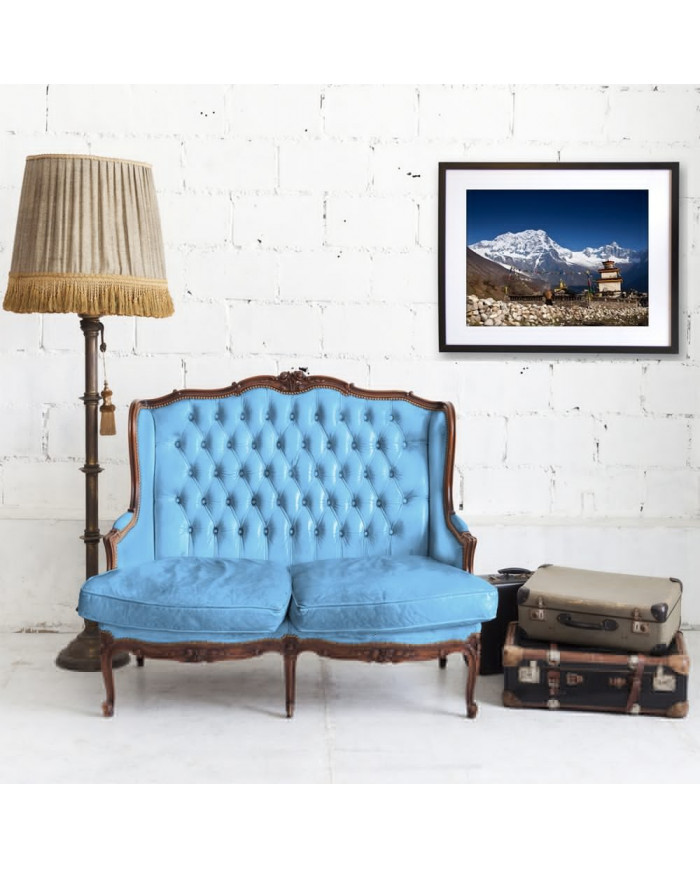 Templo en el Himalaya, Nepal