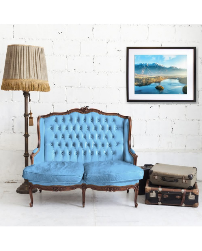 Iglesia y Castillo en el Lago Bled,  Eslovenia