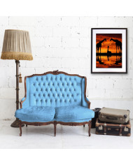 Jirafas al amanecer, Parque Nacional Masai Mara, Tanzania