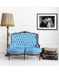 Marcello Mastroianni y Anita Ekberg en "Dolce Vita"