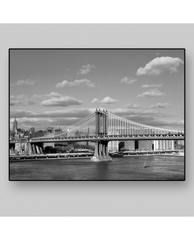 Puente de Manhattan, conectando Brooklyn con Lower Manhattan, Nueva York, USA Puente de Manhattan, conectando Brooklyn con Lower Manhattan, Nueva York, USA