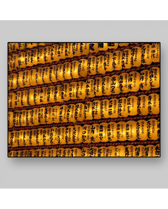 Linternas tradicionales de papel, Tokio, Japón