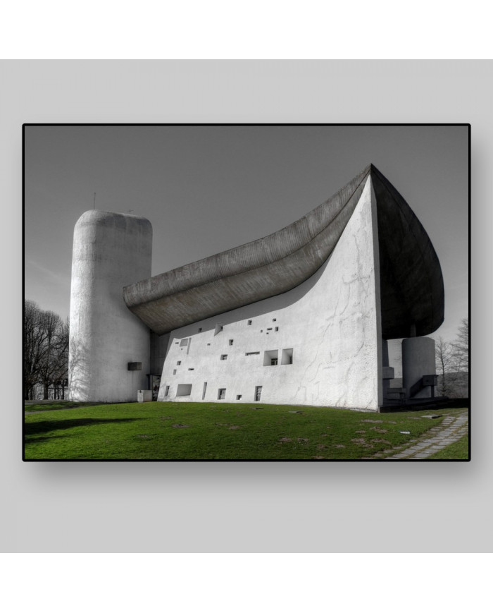 The Chapel Notre Dame du Haut,Ronchamp,Francia,1955
