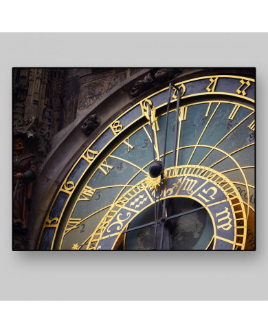 Detalle del reloj astronómico, Praga, República Checa Detalle del reloj astronómico, Praga, República Checa