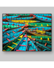 Lago de Pokhara, India