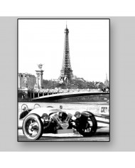 París con un modelo exclusico Morgan clásico