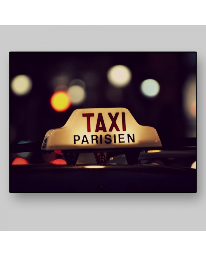 Taxi en Paris, Francia
