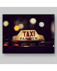 Taxi en Paris, Francia