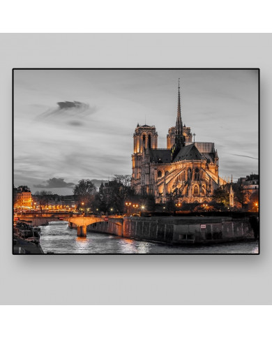 Notre Dame de Paris by the Seine