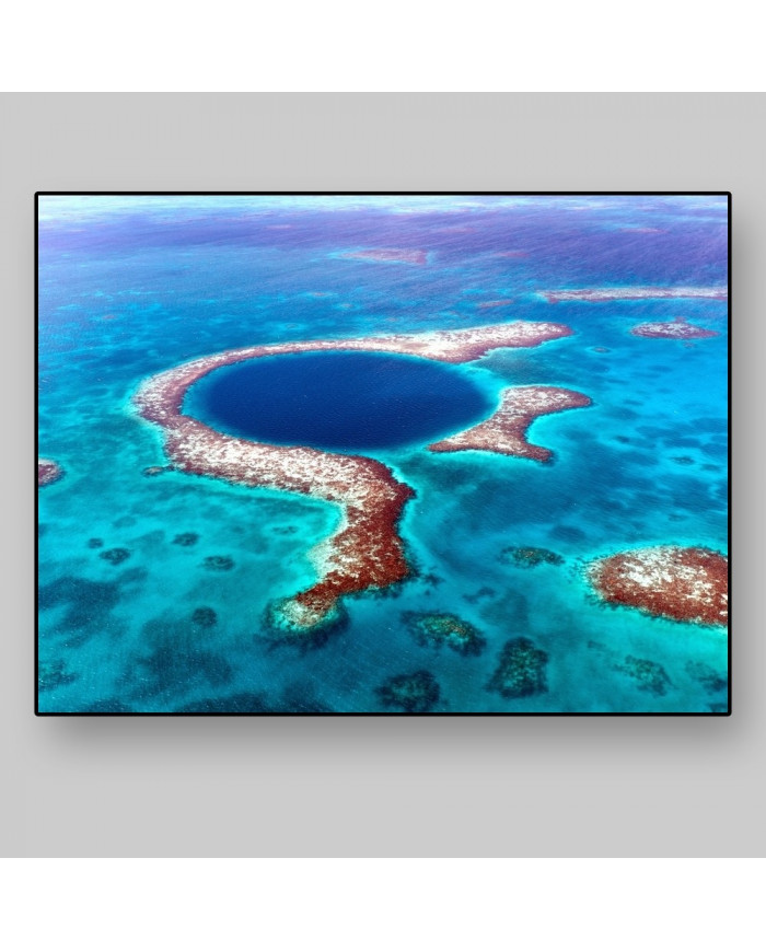 El gran agujero, Arrecife de Belice
