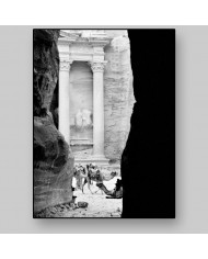 Entrada a Petra, Jordania
