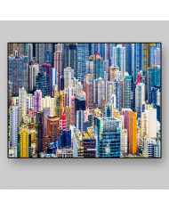 Vista de Hong Kong, China