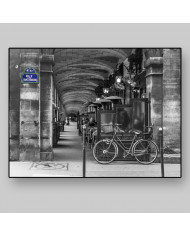 Calle parisina, París, Francia