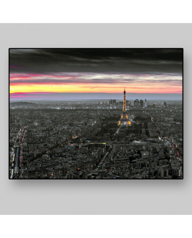 View of Paris with the Tour Eiffel