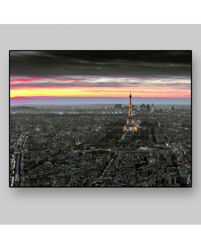 Vista de París con la Tour Eiffel