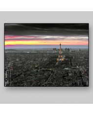 Vista de París con la Tour Eiffel