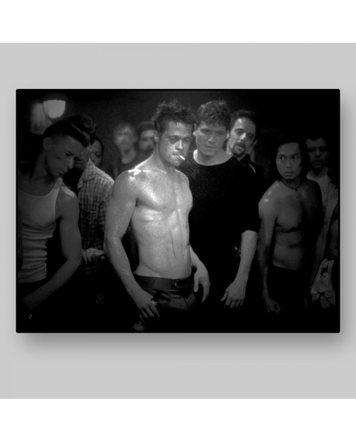 Brad Pitt & Edward Norton en El club de la lucha