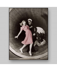 El baile del soldado en la segunda gerra mundial, New York, USA, 1941