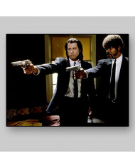 John Travolta y Samuel L Jackson en Pulp Fiction