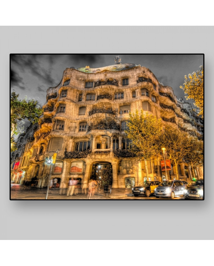 La Pedrera de Gaudi, Barcelona, España