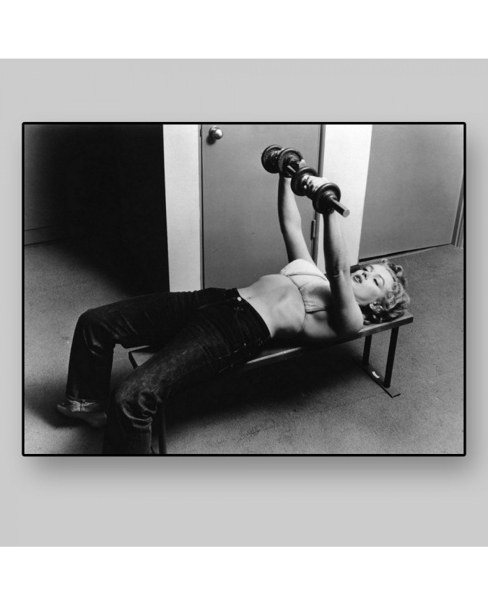 Marilyn Monroe en forma, 1952