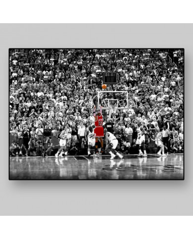 Michael Jordan, último tiro en el NBA Michael Jordan, último tiro en el NBA