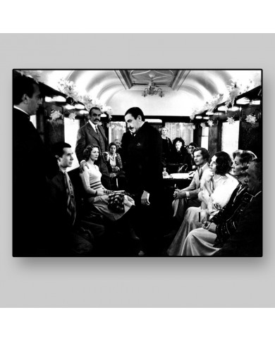 Sean Connery, Laurent Bacal e Ingrid Bergman en Murder on the Orient Express