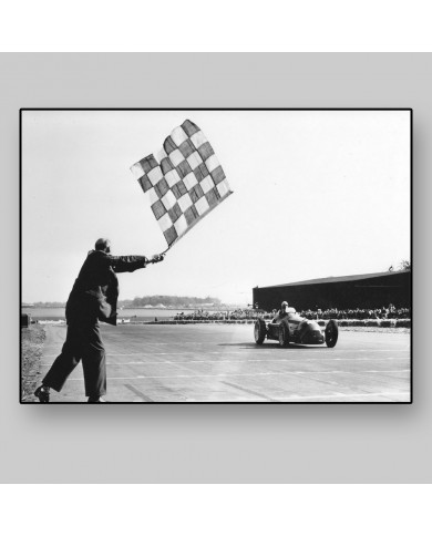 Gran Premio de Inglaterra, Gioseppe Farina, 1950 Gran Premio de Inglaterra, Gioseppe Farina, 1950