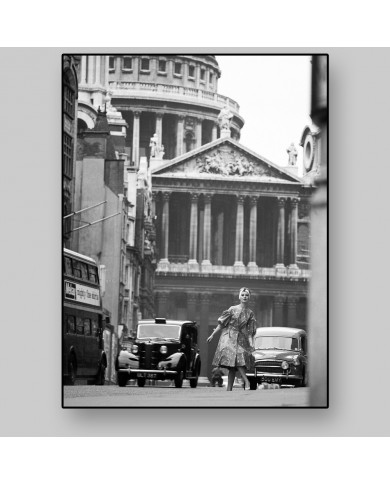 Fashion Shoot St Paul's, London , 1959 Fashion Shoot St Paul's, London , 1959