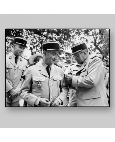 Louis de Funes en el gendarme Cruchot Louis de Funes en el gendarme Cruchot