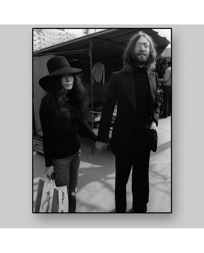 Jonh Lenon con Joko Ono