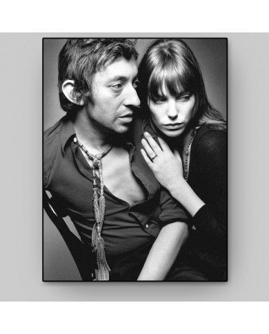Serge Gainsbourg con Jane Birkin Serge Gainsbourg con Jane Birkin