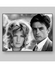 Alain Delon y Monica Vitti,Eclipse,1962