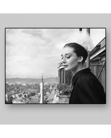 Audrey Hepburn en Roma,1960 Audrey Hepburn en Roma,1960