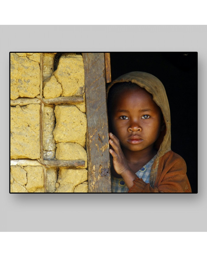 Niña de Madagascar