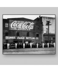 El primer edificio de Coca Cola, Columbus, USA, 1921