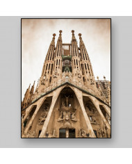La Sagrada Familia, Antoni Gaudi, Barcelona, España