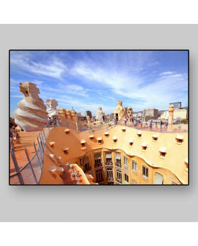 La Pedrera, Antoni Gaudi, Barcelona, España La Pedrera, Antoni Gaudi, Barcelona, España