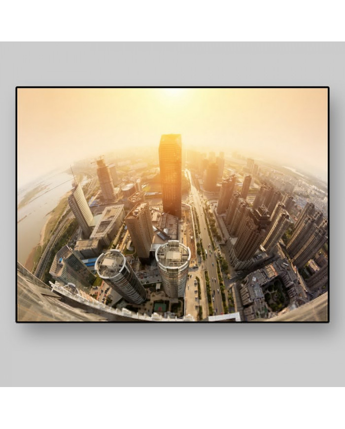 Vista desde los rascacielos, Manhattan, Nueva York, USA