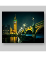 Big Ben junto a la casa del Parlamento, Londres, Gran Bretaña