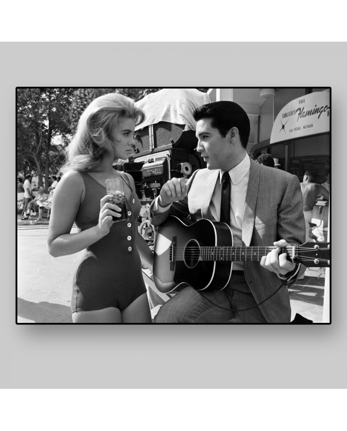 Elvis Presley con Ann Margret en Viva las Vegas