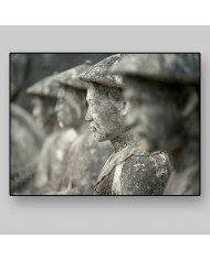 Guardianes de la Tumba de Khai Dinh, Hue, Vietnam