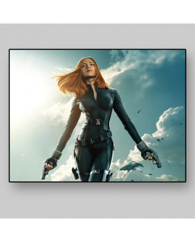 Scarlett Johansson en Capitan America Scarlett Johansson en Capitan America