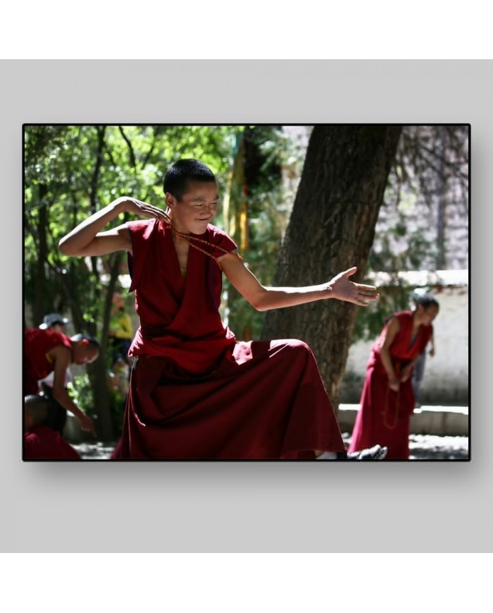Monjes del monasterio de  Sera, Lhasa, Tibet