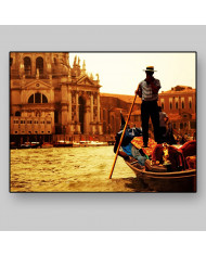 Paseo en góndola, Venecia, Italia