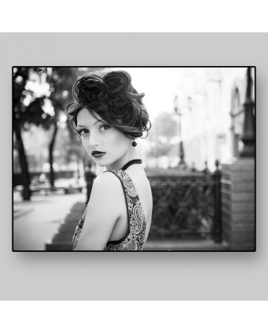 Retrato chic en París, Francia Retrato chic en París, Francia