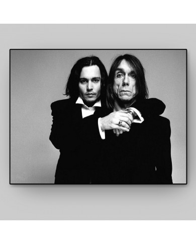 Johnny Depp e Iggy Pop Johnny Depp e Iggy Pop