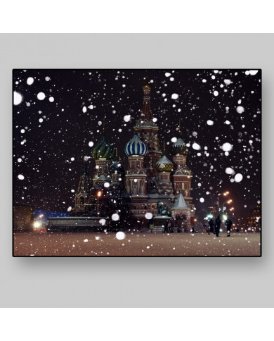 Moscú bajo la nieve, Rusia Moscú bajo la nieve, Rusia