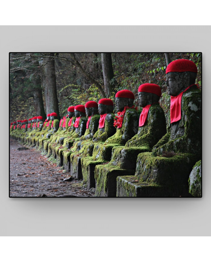 Estatuas de Jizo en Nikko, Japón