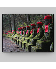 Estatuas de Jizo en Nikko, Japón